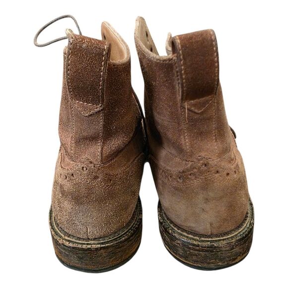 BILLY REID Oiled Suede Wingtip Brogue Boots -‎ Size 8 1/2 main image 8